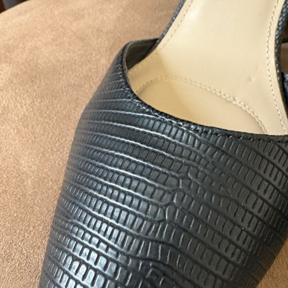 Nine West Black Block Heel Pumps - Picture 6 of 7